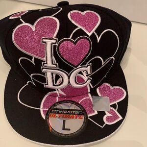 I Love DC Baseball Cap